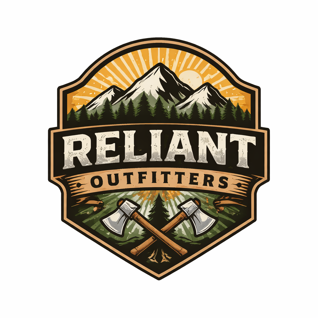 reliant outfitters - logo design - Clouse Designs