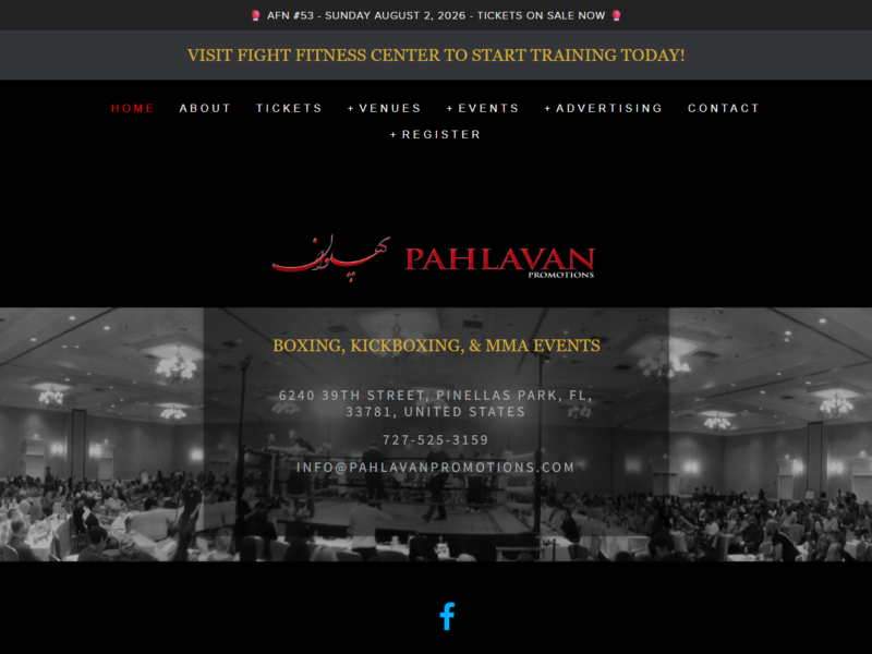 Pahlavan Fight Promotions - Boxing, Kickboxing, & MMA Events_ - [pahlavanpromotions.com]