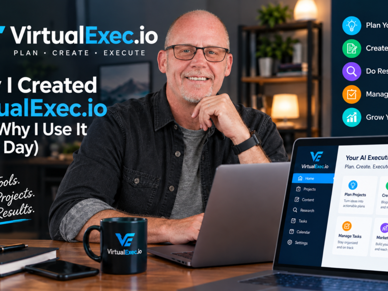 why i created virtualexec.io blog post