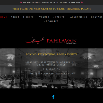 pahlavan promotions web design
